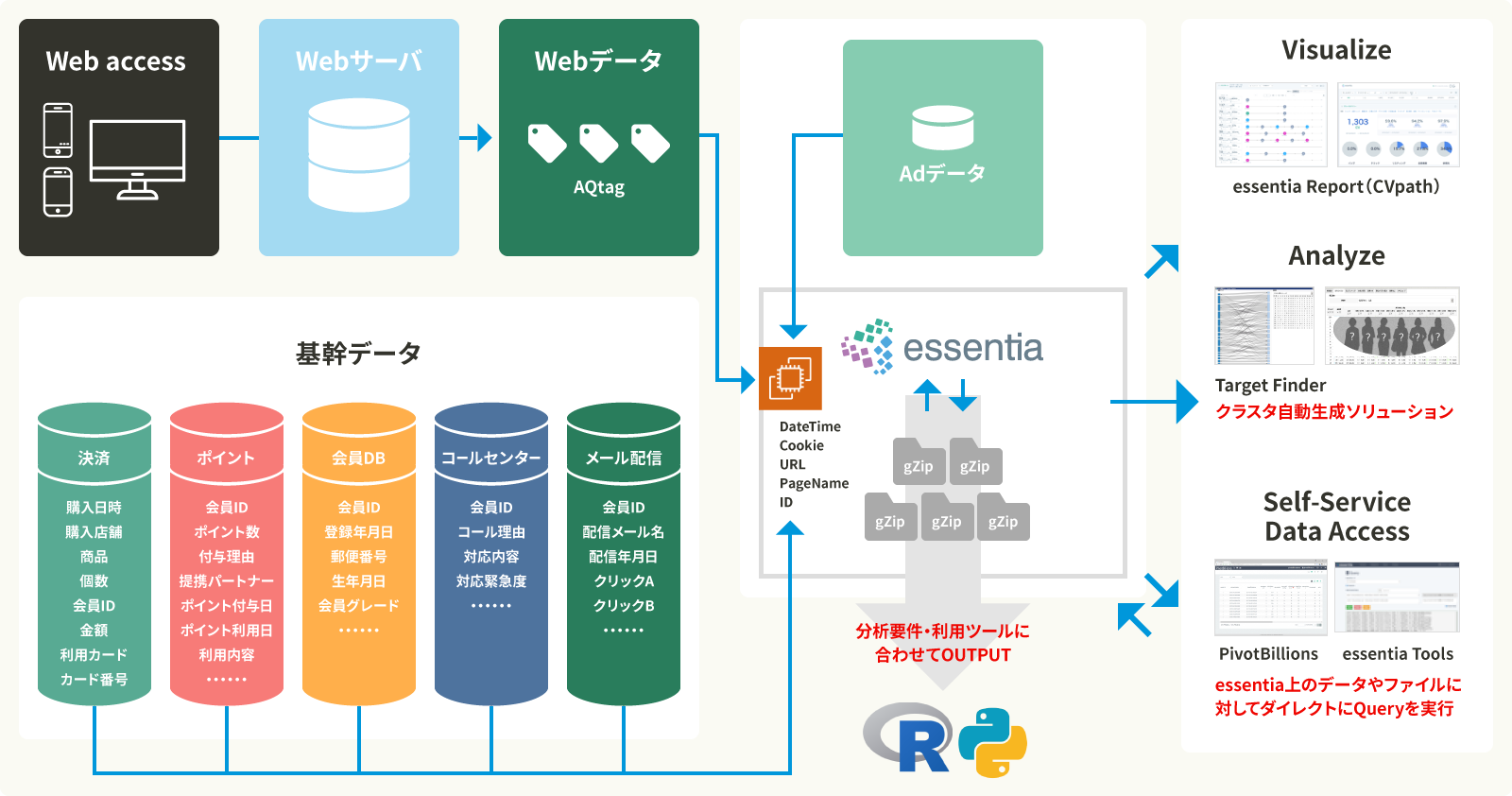 Essentia DataLake Cloud